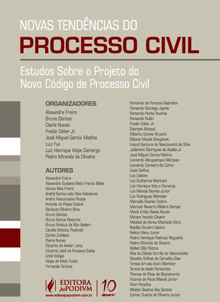 Novas Tendências do Processo Civil